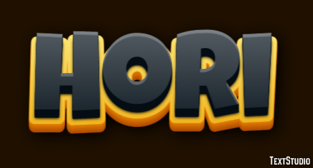 Hori Text Effect
