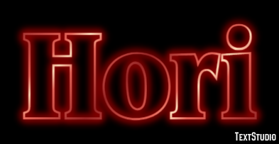 Hori Text Effect