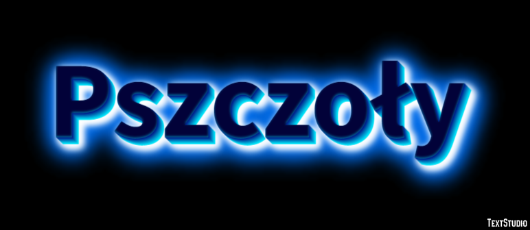 Pszczoły Texteffekt