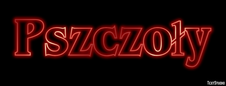Pszczoły Texteffekt