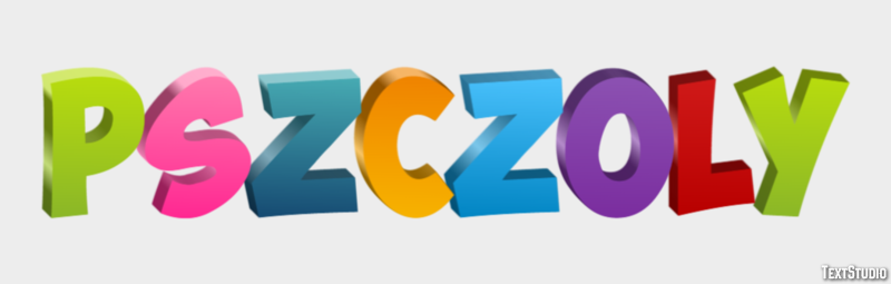 Pszczoły Texteffekt