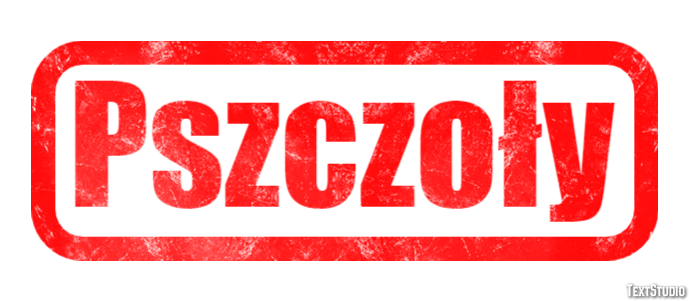 Pszczoły Texteffekt