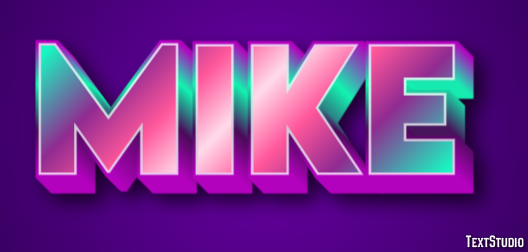 Mike Text Effect