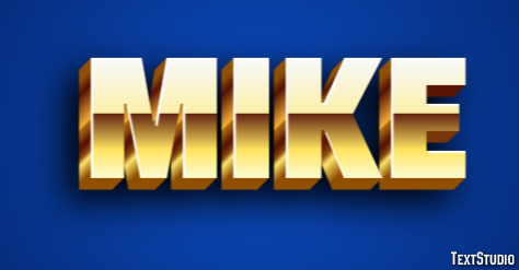 Mike Text Effect