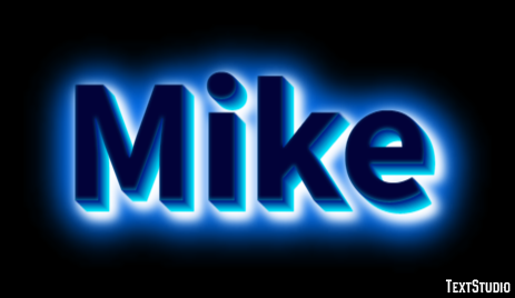 Mike Text Effect