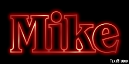 Mike Text Effect