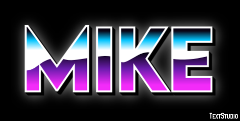 Mike Text Effect