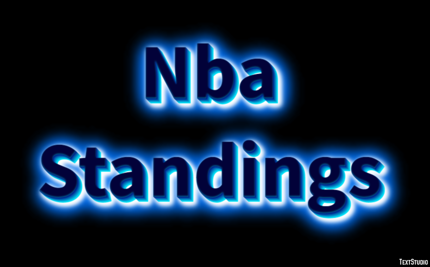 Nba Standings Efecto de texto