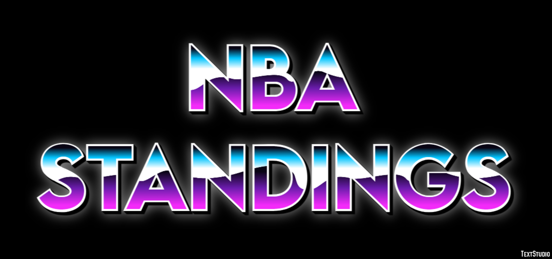 Nba Standings Efecto de texto