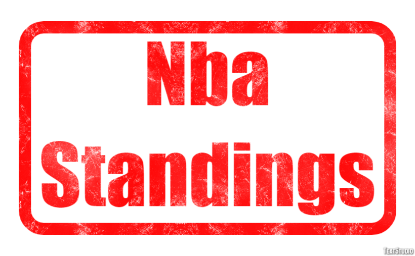 Nba Standings Efecto de texto