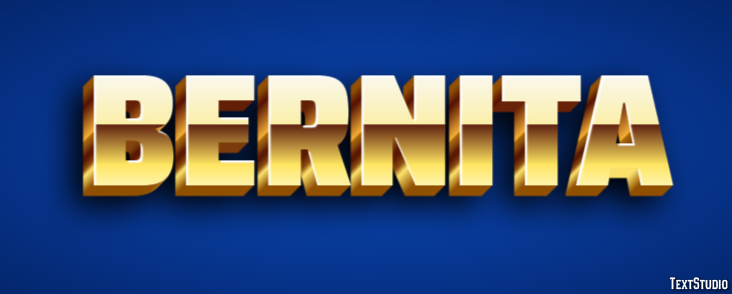 Bernita Text Effect