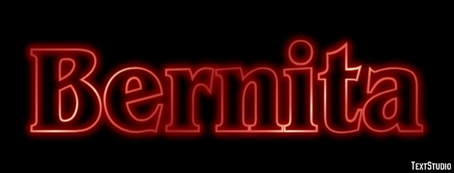Bernita Text Effect