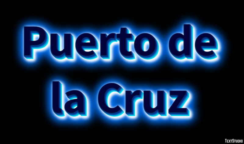 Puerto de la Cruz Effetto testo
