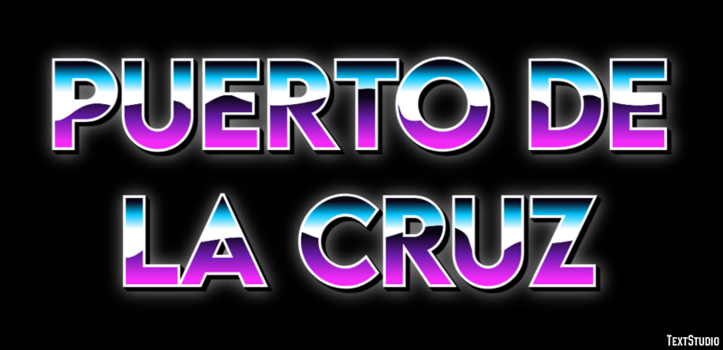 Puerto de la Cruz Effetto testo
