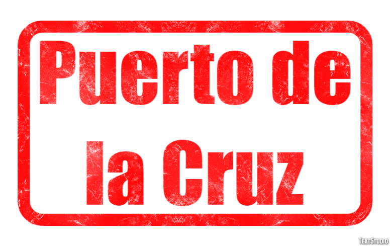 Puerto de la Cruz Effetto testo