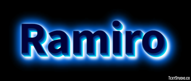 Ramiro テキスト効果