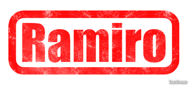 Ramiro Effet de Texte