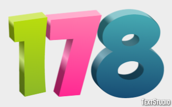 178 Text Effect
