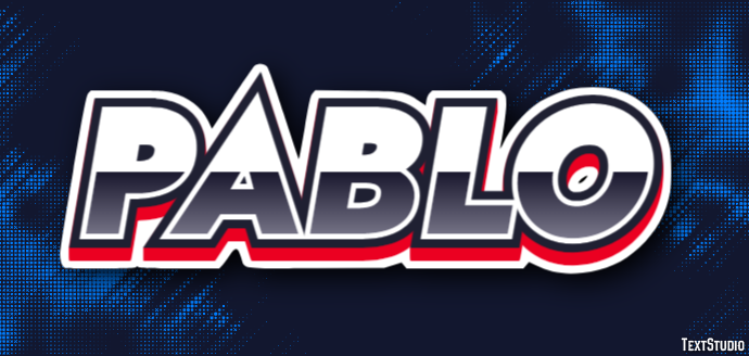 Pablo Effet de Texte