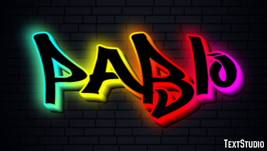 Pablo Efeito de texto