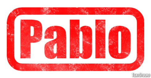 Pablo Effet de Texte