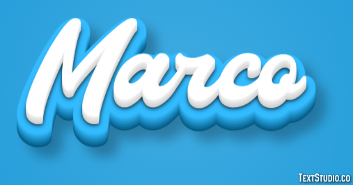 Marco Effetto testo