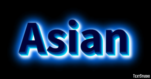 Asian Text Effect