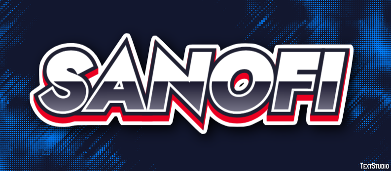 Sanofi Text Effect