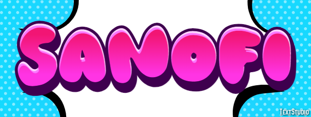 Sanofi Text Effect