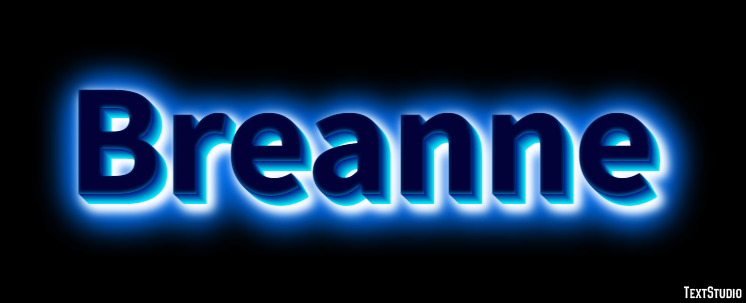 Breanne Text effect