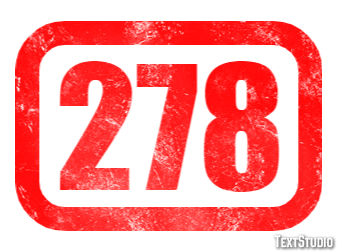 278 テキスト効果