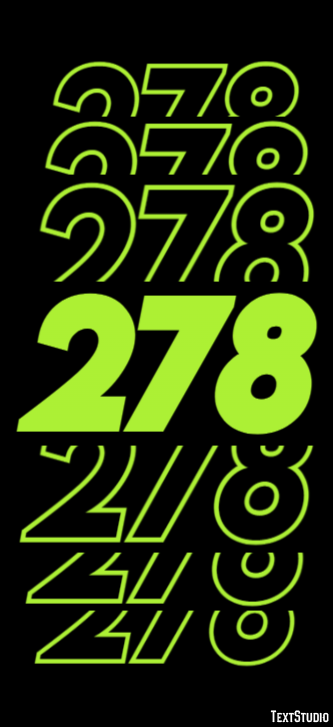 278 テキスト効果