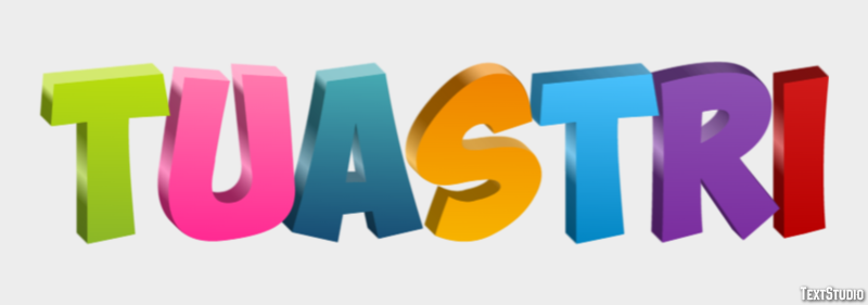 Tuastri Efecto de Texto