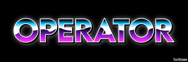 Operator テキスト効果