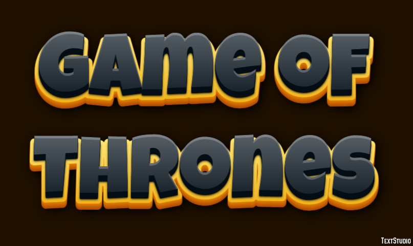 Game of Thrones Metin Efekti