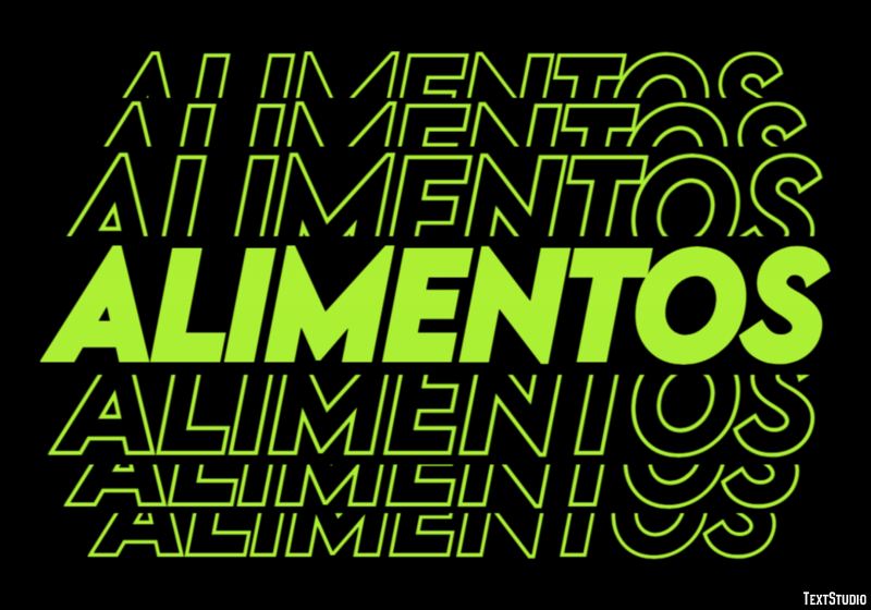 Alimentos Efeito do texto