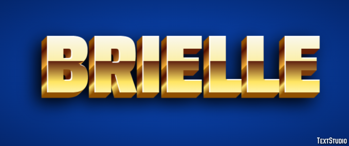 Brielle Effetto testo