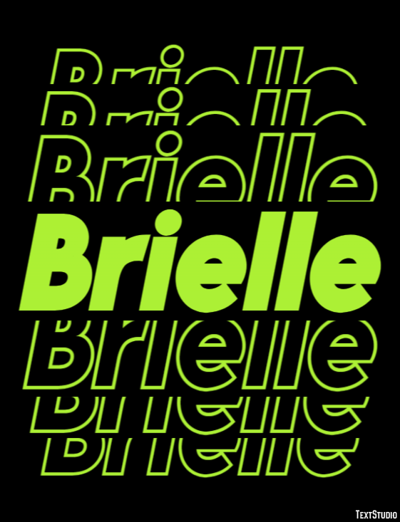 Brielle Effetto testo