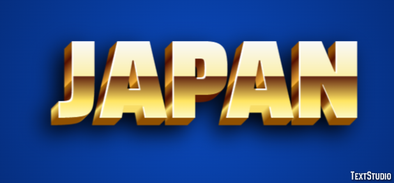 Japan Texteffekt