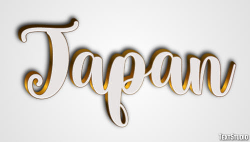 Japan Texteffekt