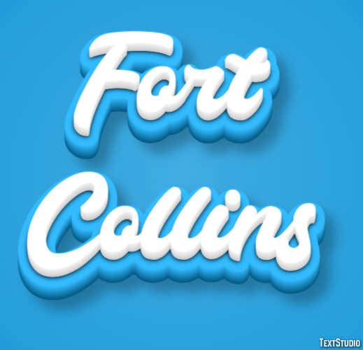 Fort Collins Effet de Texte