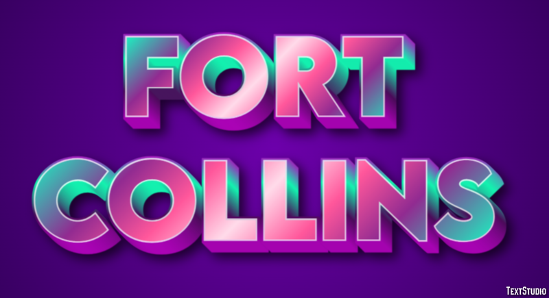 Fort Collins テキスト効果