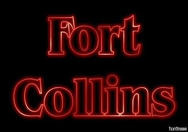 Fort Collins Effet de Texte