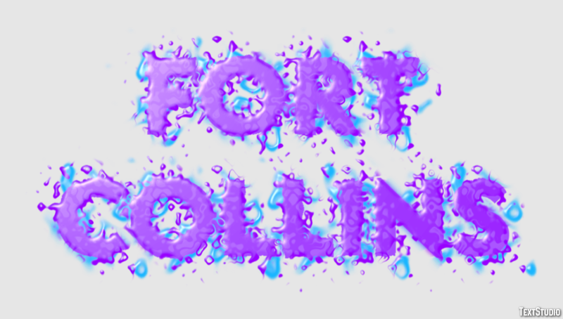 Fort Collins Efekt tekstowy