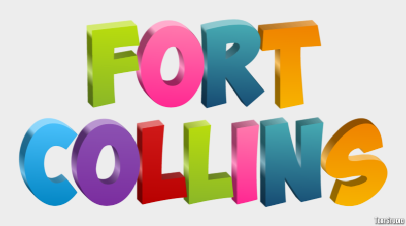 Fort Collins Effet de Texte