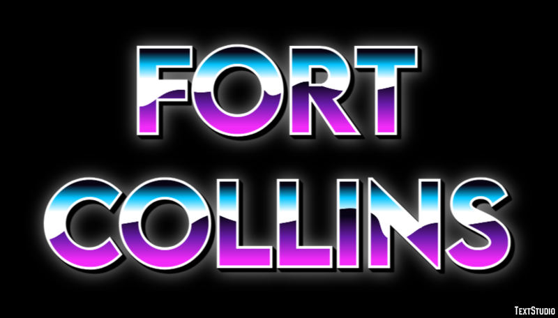 Fort Collins Effet de Texte