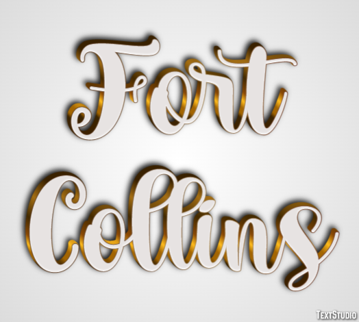 Fort Collins Efekt tekstowy