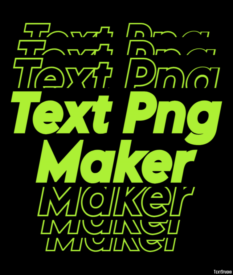 Text Png Maker Effetto testo