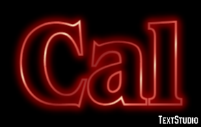 Cal Text effect