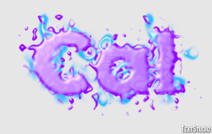 Cal Text Effect